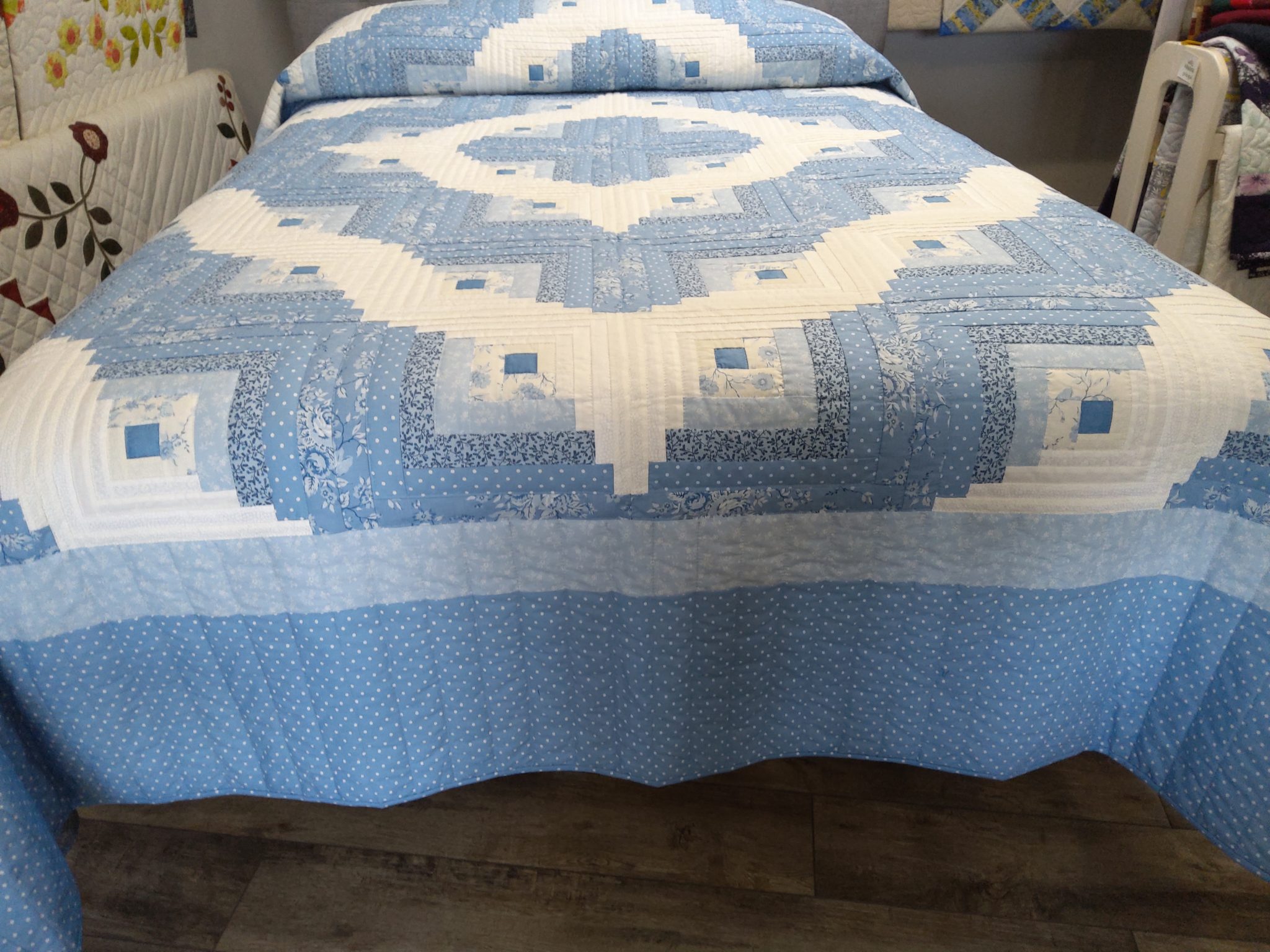 Curvey Log Cabin Lantz Homestead