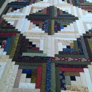 Log Cabin Throw 129lc