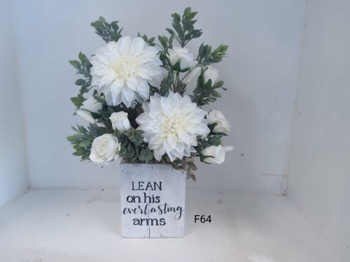 Dahlias and Roses boquet -f64-