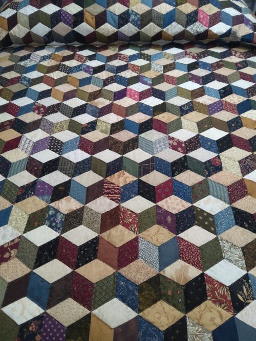 Tumbling Blocks -queen- 135tb - Image 4