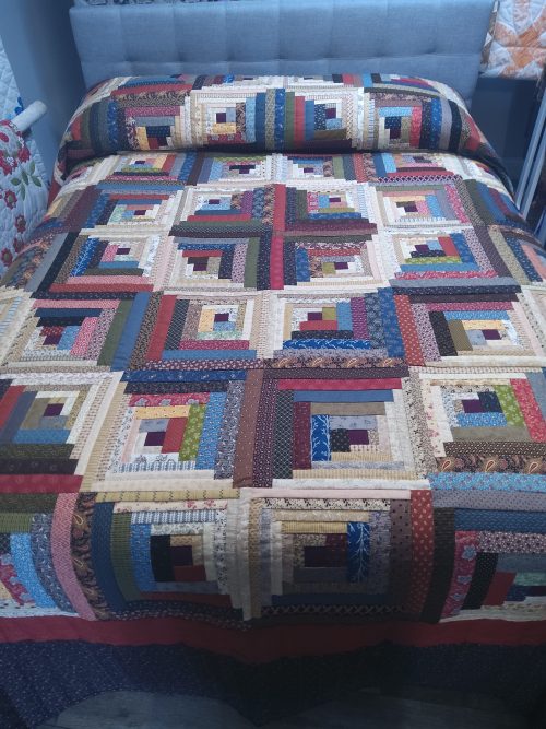 Curvey Log Cabin -Queen- 223clc - Image 3