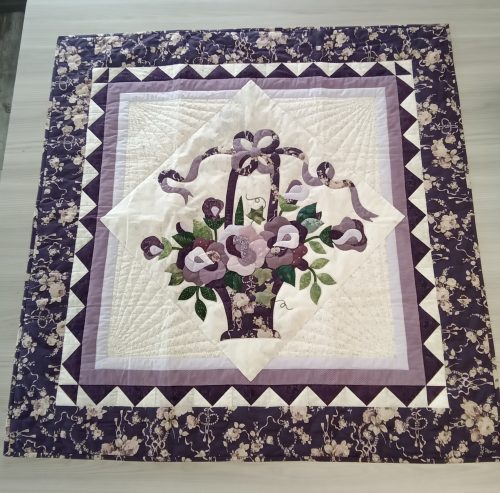 Flower Basket Wall Hanging 101fbwh