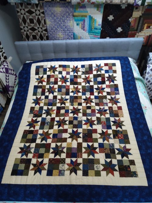 Star'n Nine Patch throw 105snpt