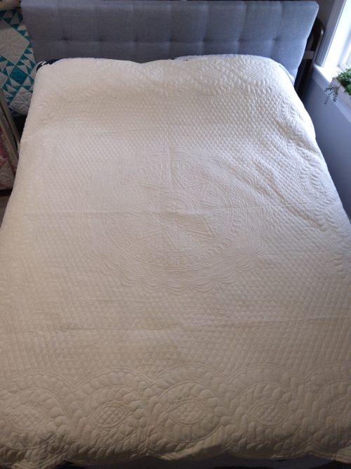 Wholecloth Hershey's Reproduction throw 121wchrt