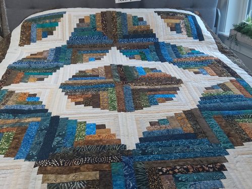 Curvey Log Cabin Throw 249clct - Image 4