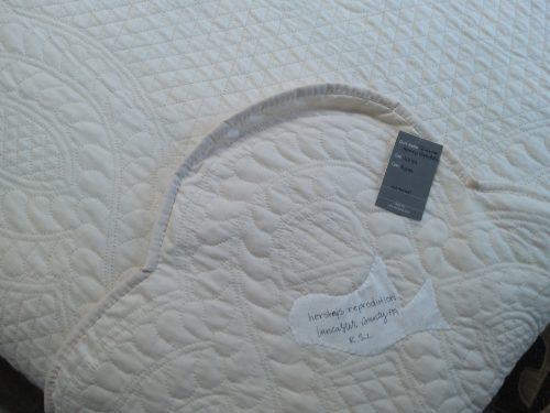 Wholecloth Hershey's Reproduction Queen 122wchr - Image 2