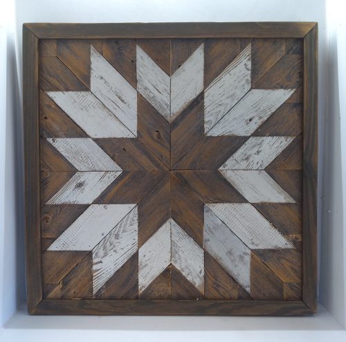 Rustic Wooden Barn Quilt bq103