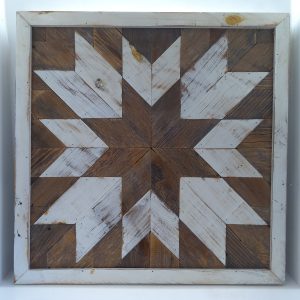 Rustic Wooden Barn Quilt bq104