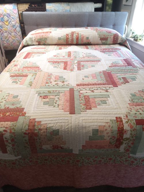 Curvey Log Cabin Queen 287clc - Image 3