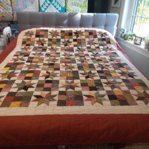 Star'n Nine Patch throw 119snp