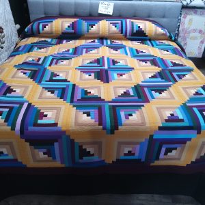 Alternative view of Amish Log Cabin King 107alc