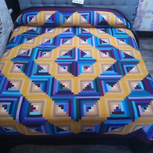 Amish Log Cabin King 107alc