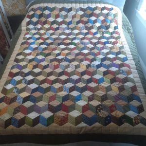 Tumbling Blocks Throw 158tbt