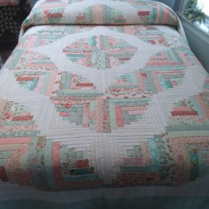 Alternative view of Curvey Log Cabin Queen 323clc