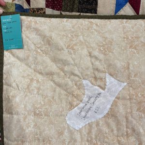 Alternative view of 126SNPT Star Nine Patch Throw
