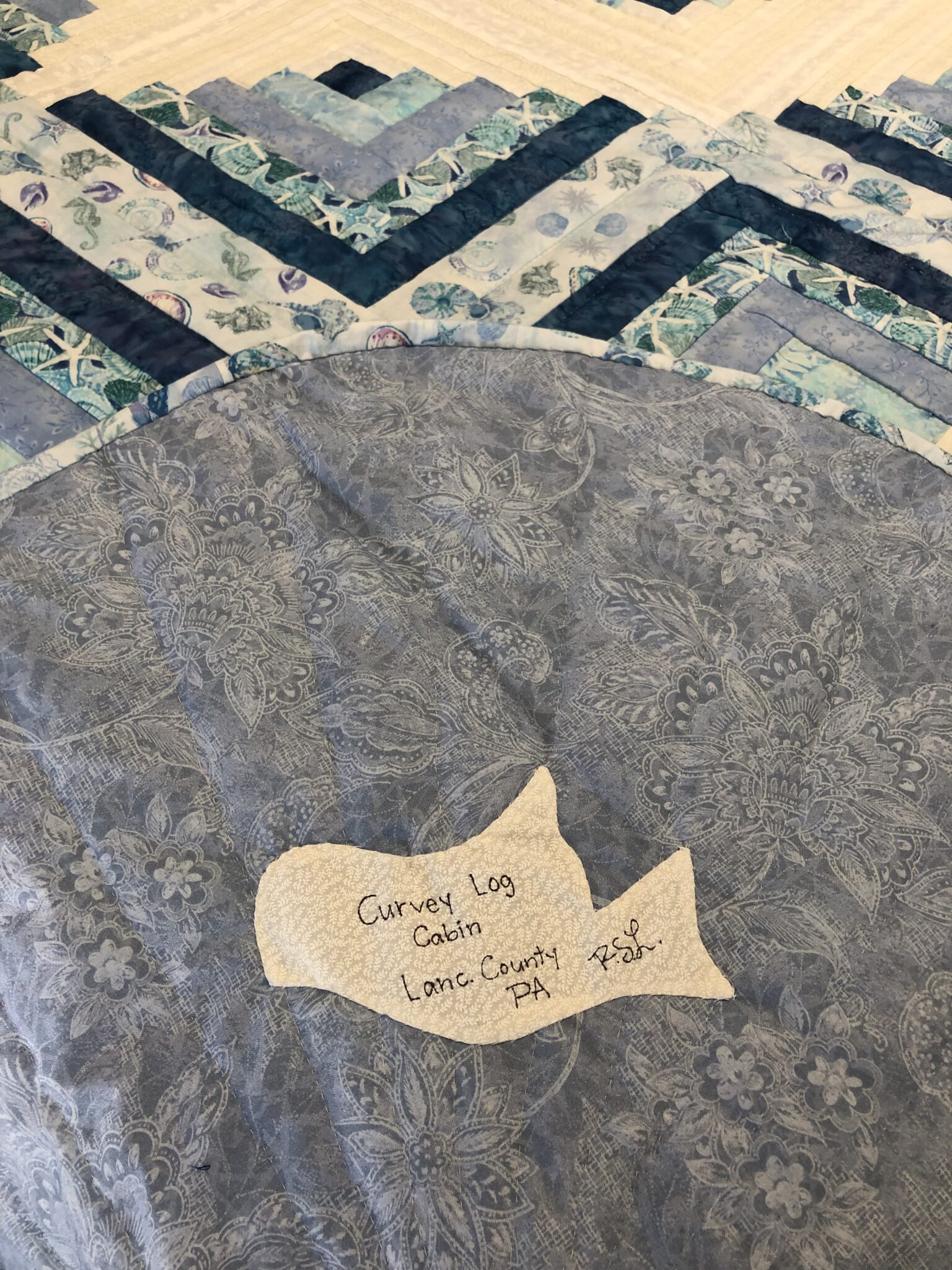 Curvey Log Cabin Lantz Homestead