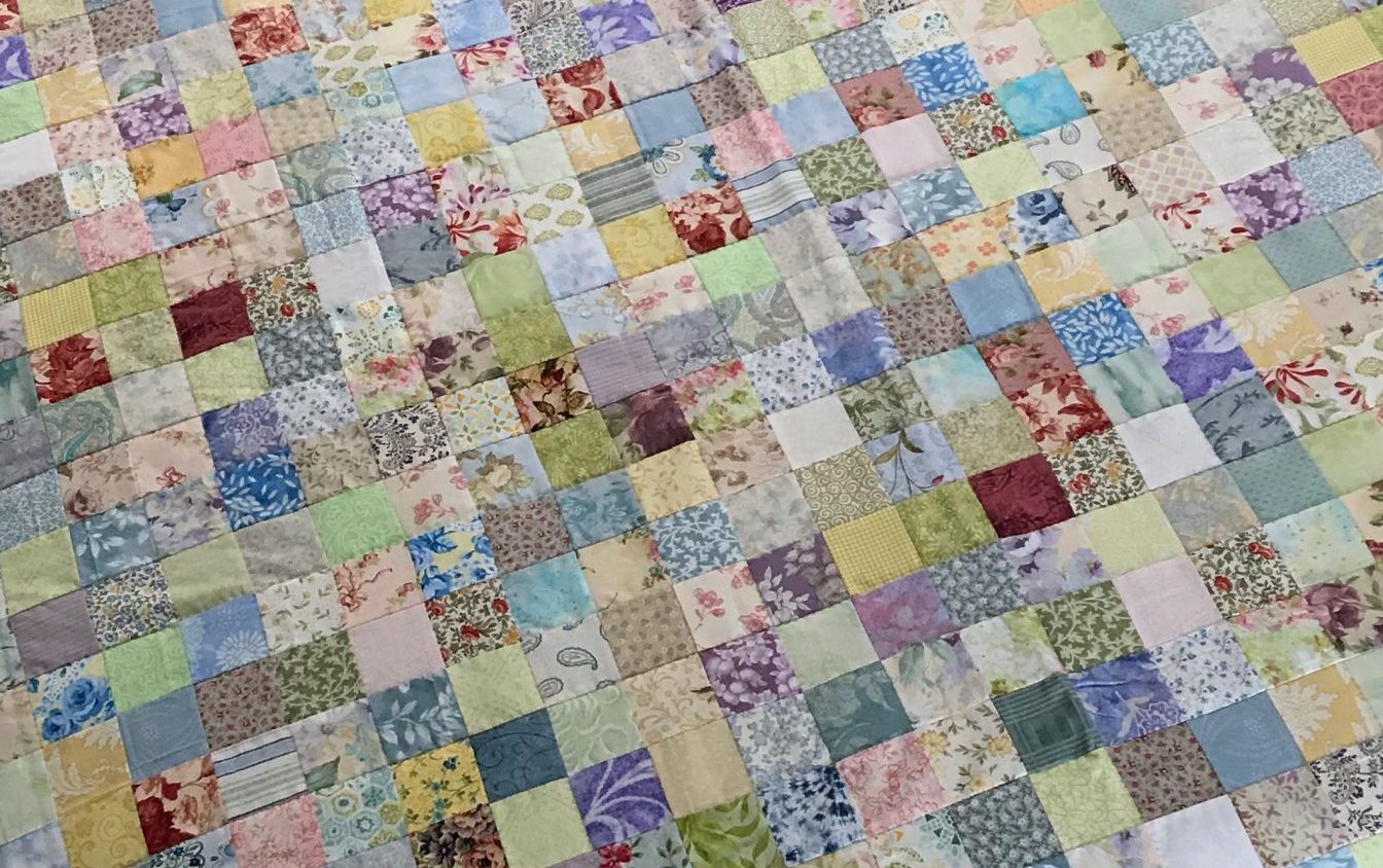 Scrappy Patchwork Quilt Lantz Homestead